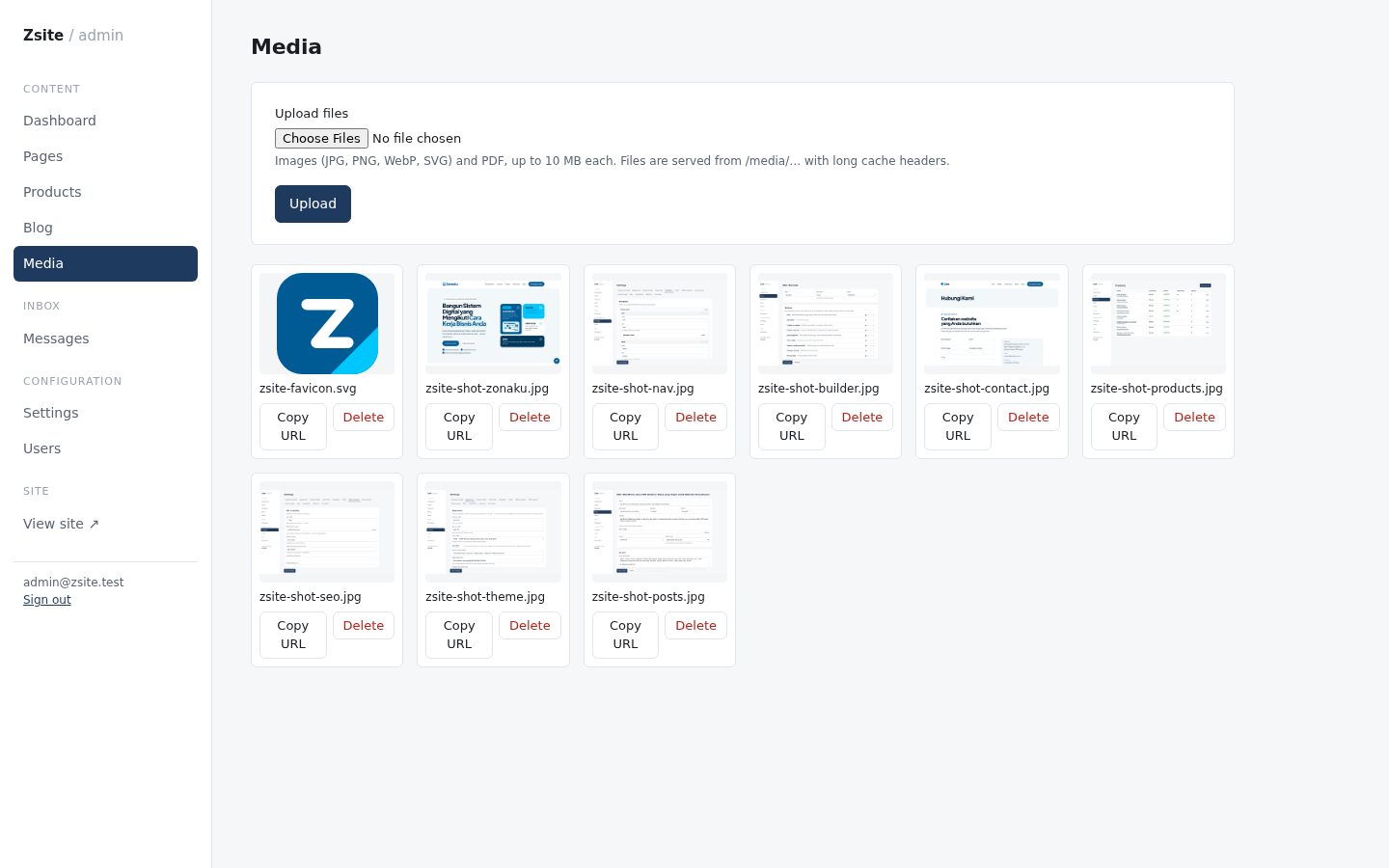 Media library — Simpan gambar dan PDF di penyimpanan Cloudflare R2