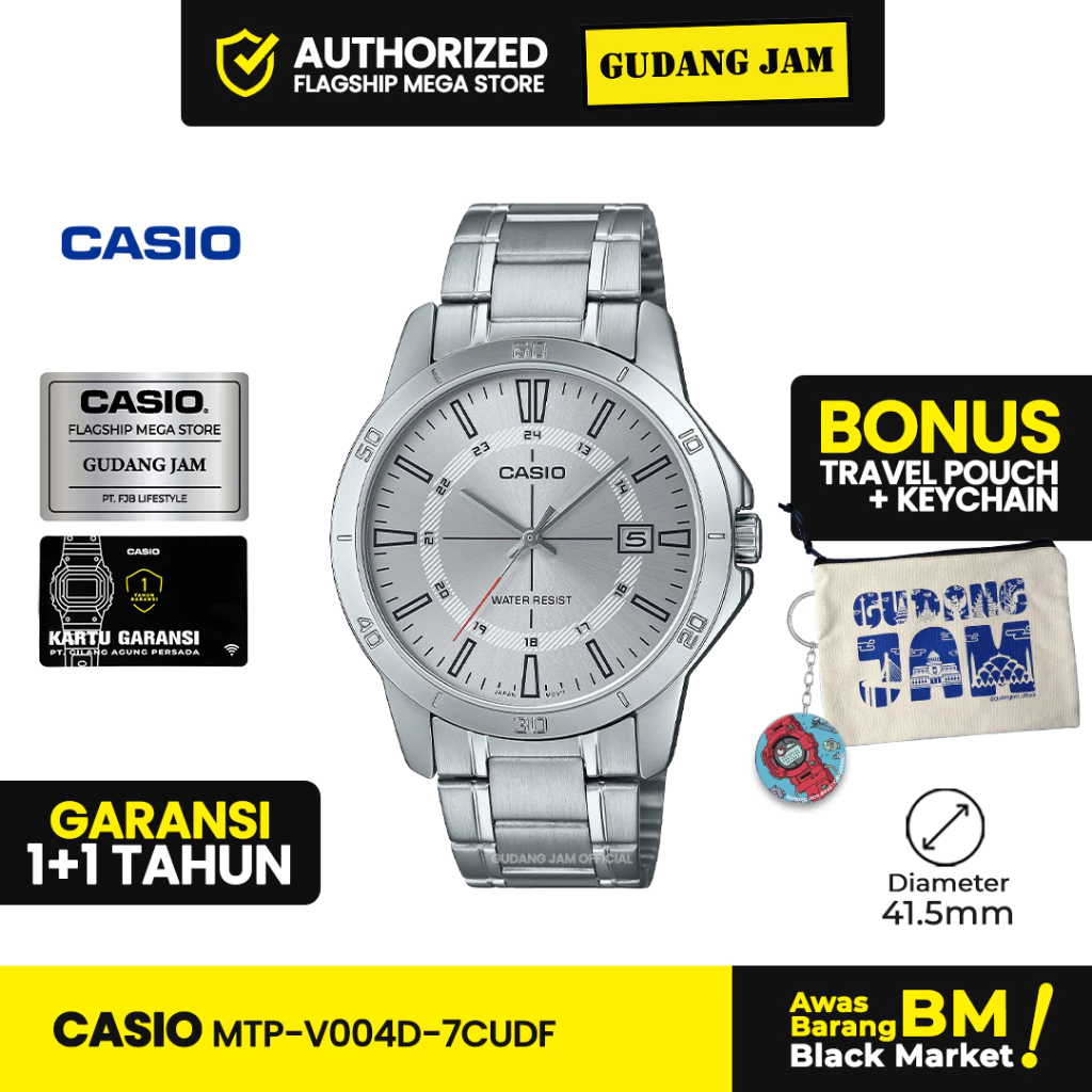 Jam Tangan Casio MTP-V004D-7C