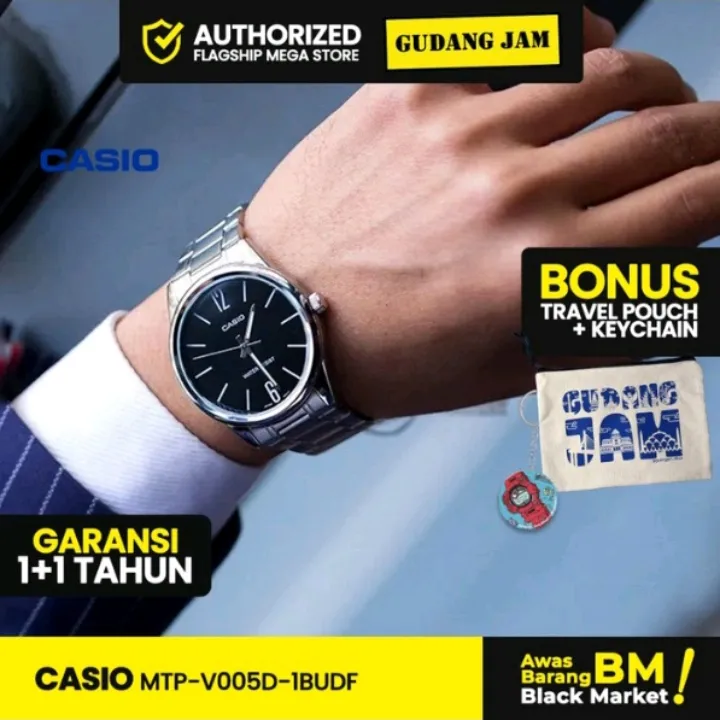 Jam Tangan Casio MTP-V005D-1BUDF