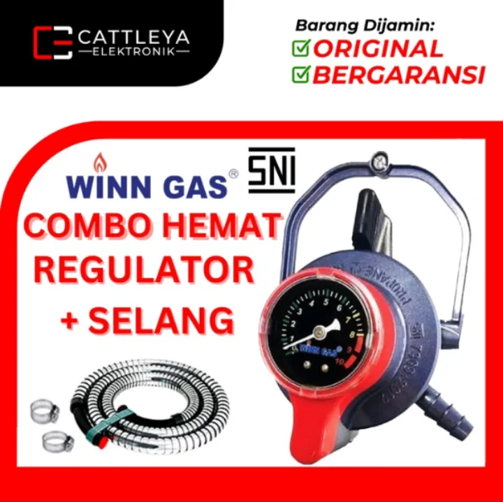 Regulator Gas Tekanan Rendah Winn Gas W900M
