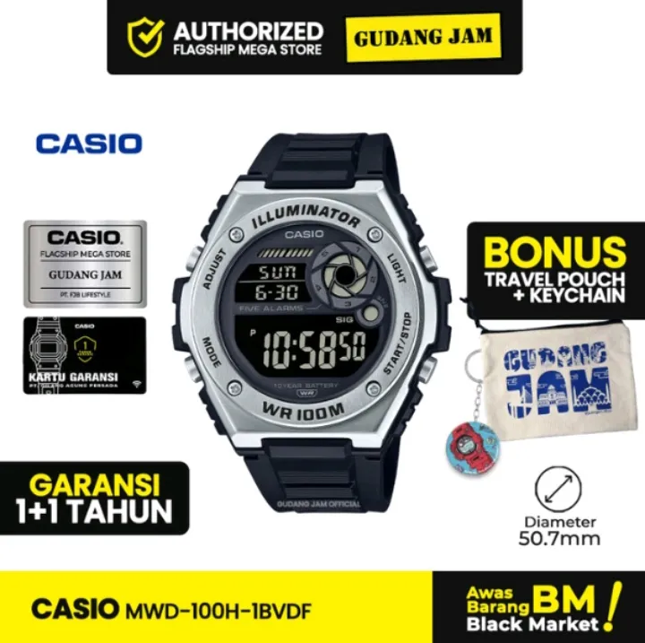 Jam Tangan Casio MWD-100H