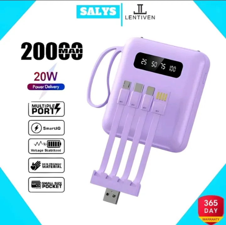 Powerbank SALYS LENTIVEN Y49 20000 mAh