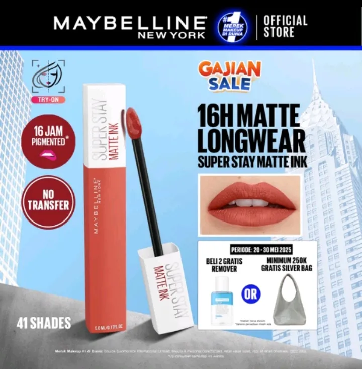 Maybelline Superstay Matte Ink Liquid Lipstick