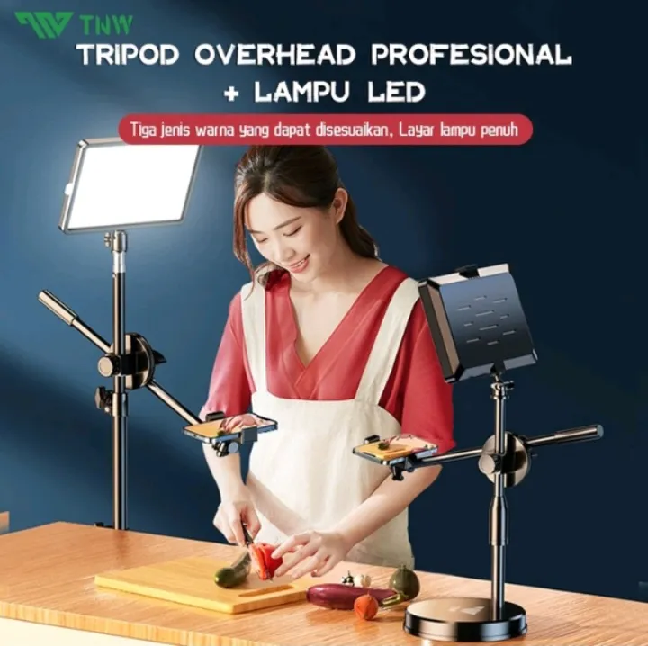 TNW Overhead Phone Stand dengan Lampu LED